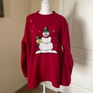 Vintage 2000 Warner Brothers StudioStore Fleece Tweety Bird Sweatshirt Size L/XL